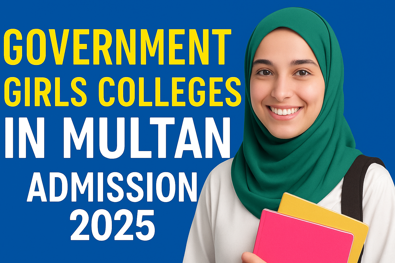Government Girls Colleges in Multan Admission 2025
