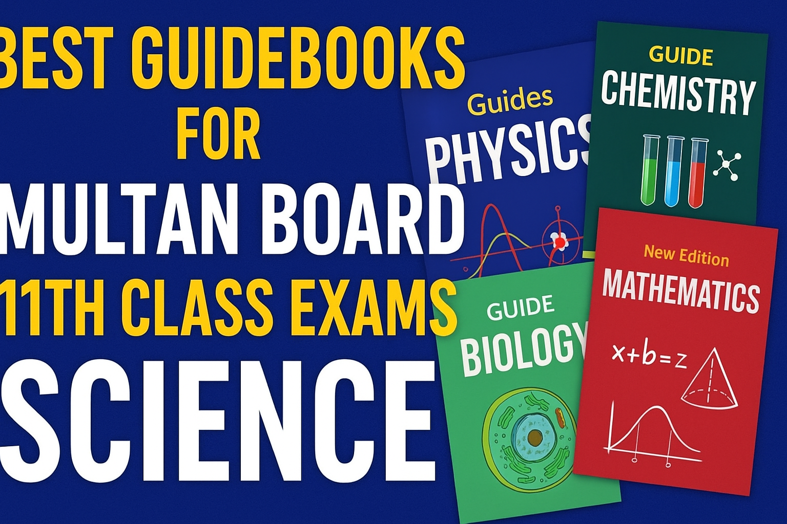 Best Guidebooks for Multan Board 11th Class Exams Science