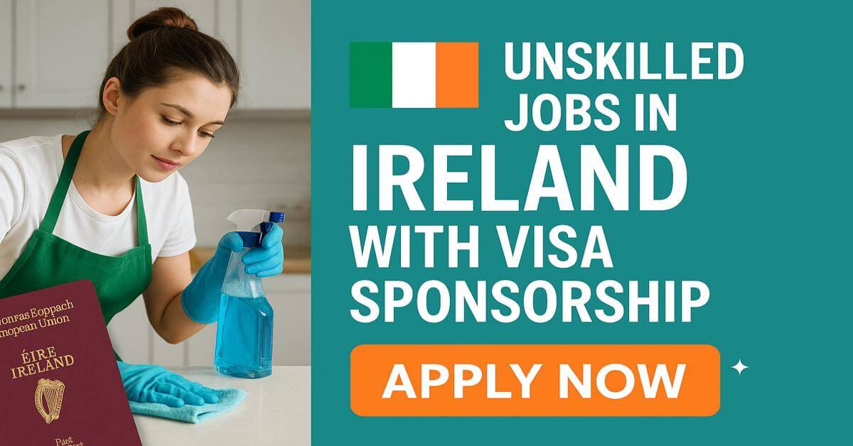 Unskilled Jobs in Ireland